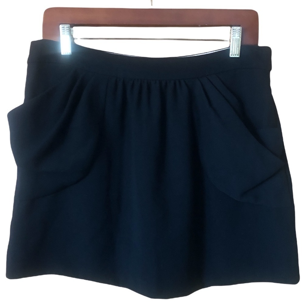 J. Crew Black Mini Skirt